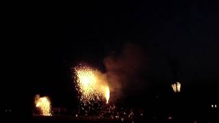 新居諏訪神社奉納煙火祭礼(遠州新居手筒煙火)　2007年