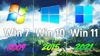 Windows 7 vs Windows 10 vs Windows 11 - Gaming