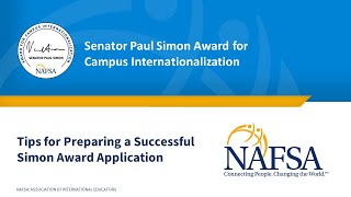 Tips for Preparing a Successful Simon Award Application