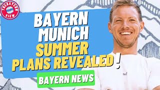 Bayern Munich summer transfer plans revealed! - Bayern Munich Transfer News