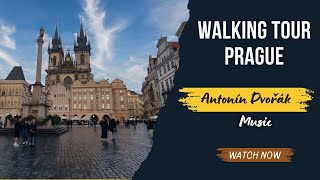 Prague walking tour with A. Dvořák’s Music 🎻✨#PragueWalkingTour #AntoninDvorak #TravelJoyAndLife