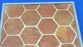 Rustic Presealed Hexagonal Terracotta 150x150mm