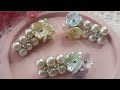 Cara Membuat Bros Dagu Mutiara|Bros Simple|Bros Bunga|Pearl Brooch Tutorial