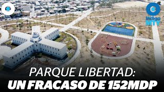 Parque Libertad abandonado a solo año y medio de ser inaugurado | Indigo MTY