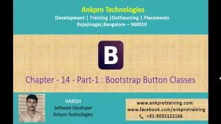 Bootstrap Chapter 14 - Bootstrap Button Classes Part-1
