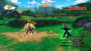 Dragón ball xenoverse combo infinito ráfaga ki