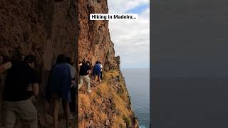 DON’T Look Down! Insane Hiking Trail in Madeira, Portugal