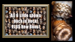 JJJ's BUN MARATHON! 6 combined slide shows!✳️LONG HAIR 36\