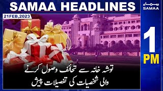 Samaa News Headlines 1PM | SAMAA TV | 21th February 2023