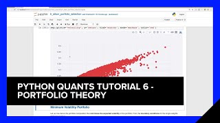 Python Quants Tutorial 6 - Portfolio Theory | Refinitiv Developers
