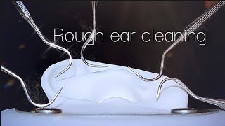 ASMR Intense ear cleaning that randomly penetrates inside your ear💖★Dental tools, One\u0026Both ear Ver.★