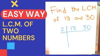 L.C.M. of 18 and 30 | How to find L. C.M. of any two numbers | #class5maths | Maths Tube Learning