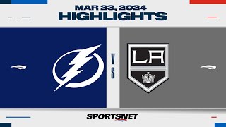 NHL Highlights | Lightning vs. Kings - March 23, 2024
