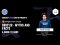 GSoC'22 - Myths and Facts | Webinar with Yash Lamba - SDE - HackerRank | CodeChef XIMUB Chapter