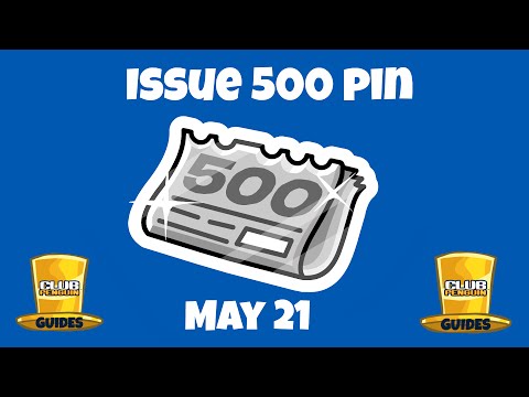 Club Penguin Issue 500 Pin Cheat! Club Penguin Issue 500 Pin Cheat!