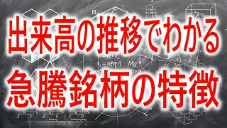 【株式トレード】出来高の推移でわかる急騰する銘柄の特徴