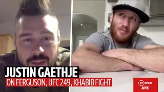 "I hope Tony Ferguson breaks my nose so I can get it fixed!" Justin Gaethje interview with Dan Hardy