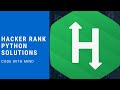 Lists | Hacker Rank Problem #12 | Solution