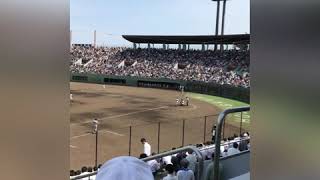 2017年5月3日　横浜高校　神奈川県春季大会決勝　東海大相模戦　保土ヶ谷球場