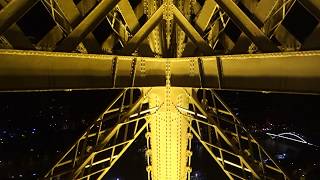 Night Elevator Ride Eiffel Tower, Paris, France (Original)