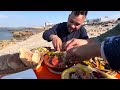 جولة في مدينة الجديدة و تجربة مأكولات الشارع عند اشهر مول الجبانية…😋🇲🇦 streetfood