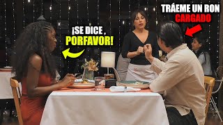 Una soltera ESTALLA contra SU CITA por SU MALA EDUCACIÓN con LAS CAMARERAS 😱 First Dates