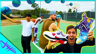 Win Trick Shot AROUND THE WORLD and I'll BUY YOU SHOES!