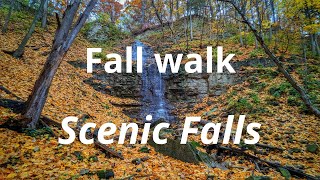 Fall walk to Scenic Falls and area, Hamilton Ontario