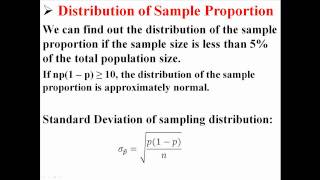 Sample Proportions