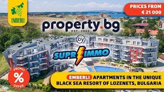 Luxury apartment complex Emberli, Lozenets, Bulgaria