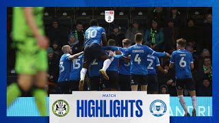 Highlights • Forest Green Rovers 0-2 The Posh