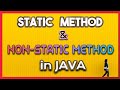 STATIC & NON-STATIC METHOD IN JAVA PART-1 CLASS METHOD & INSTANCE METHOD PART-1 || iTeaches || Hindi