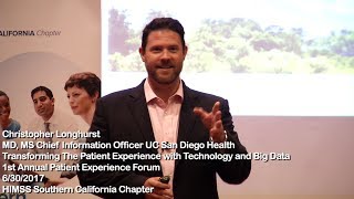 Christopher Longhurst, MD, MS CIO, UC San Diego Health