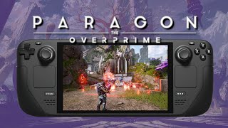 Free to Play MOBA - Paragon: The Overprime - Steam Deck Gameplay