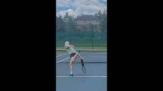 JonTaylorTennis - 168 - 🦵 🏐 - LEG-KICK VOLLEY