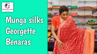 Munga Silks | Benaras Georgette