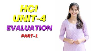 HCI Unit 4: Evaluation Techniques & Goals of Evaluation Explained | JNTUH R22