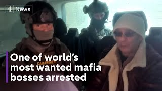 Italian mafia boss arrested in Sicily after 30 years on the run