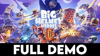 BIG HELMET HEROES - FULL DEMO - Gameplay Walkthrough [4K PC ULTRA] - No Commentary