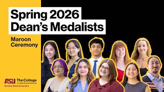 Maroon Ceremony Dean's Medalists Spring 2026 | The College of Liberal Arts and Sciences