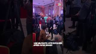 Marine Le Pen : une militante écologiste brutalement expulsée de son point presse