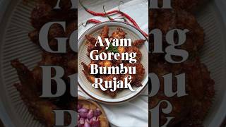 Anti ungkep-ungkep club! Resep Ayam Goreng Bumbu Rujak🌶️#bumburujak #ayambumburujak #resepayam