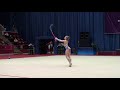 stiliana nikolova bulgaria bul rope juniors 2005 irina deleanu cup 2020