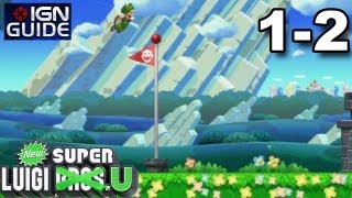 New Super Luigi U Secret Exit Walkthrough - Acorn Plains-2: Crooked Cavern