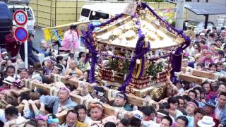 平成29年6月11日 六郷神社 例大祭 壱之神輿 宮入