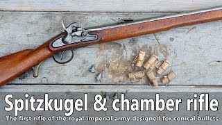 The first conical bullet  and the Model 1849 chamber rifle