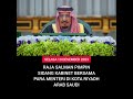 Raja Salman Pimpin Sidang Kabinet Menteri di Kota Riyadh, Arab Saudi 🇸🇦