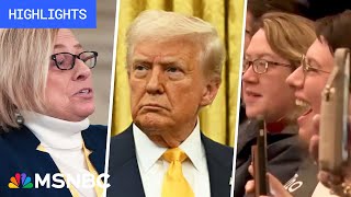 Top general fired, crowd slams DOGE cuts: Trump’s First 100 Days - Day 33 | MSNBC Highlights