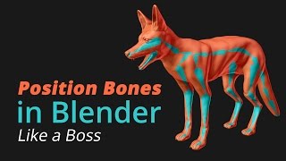 Position Bones in Blender like a Boss Position Bones in Blender like a Boss