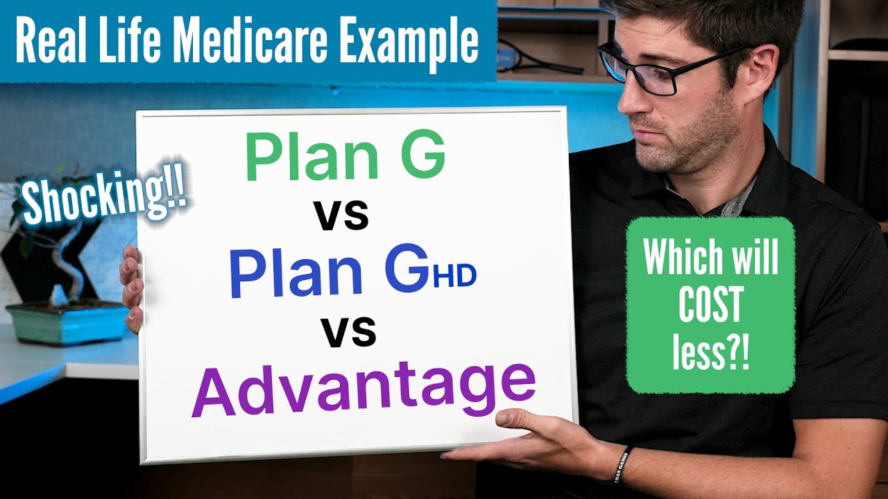 *Real Cost Example* Medicare Supplement Plan G Vs High Deductible Plan ...